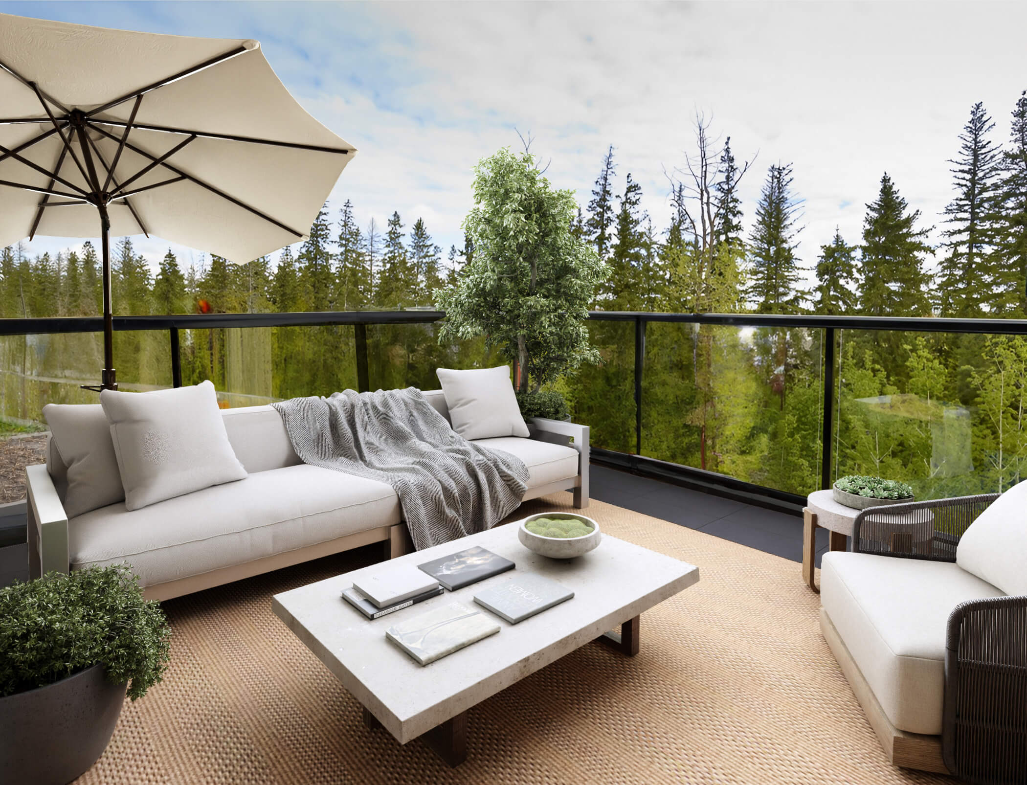 Private Rooftop Terrace